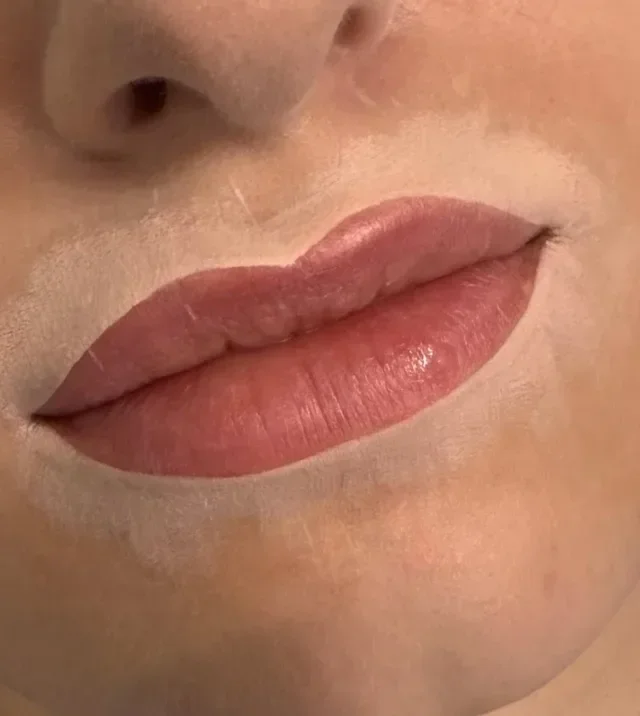 Lip blush treatment result